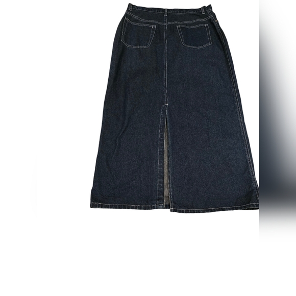 NWT Vintage Long Jeans Skirt. Size 8-10/ Size tag says 14 - Picture 6 of 8